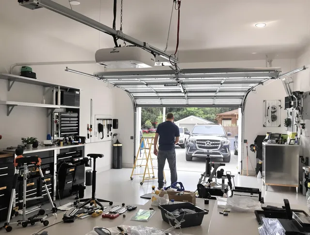 Garage door opener installation by Pickerington Garage Door Repair in Pickerington