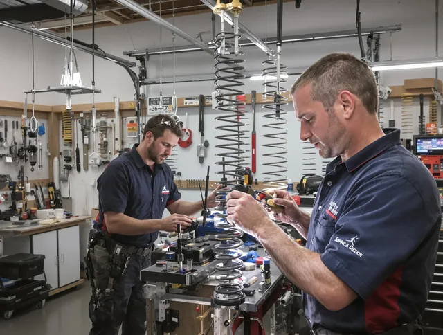 Garage door spring repair service by Pickerington Garage Door Repair in Pickerington